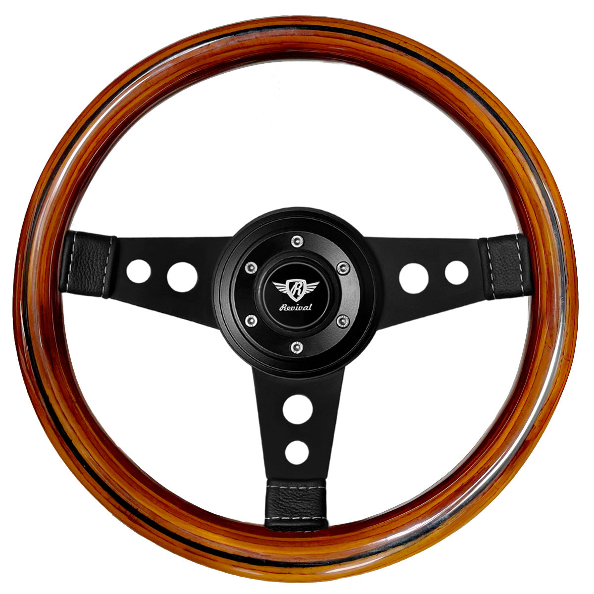 Volante Revival Racing Black Madeira