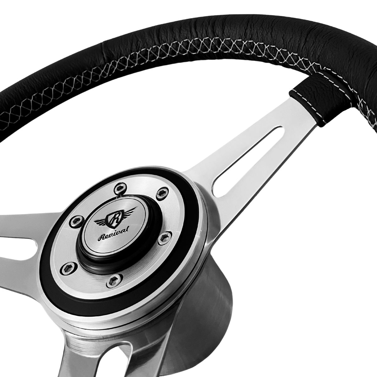Volante Revival Classic Couro Preto