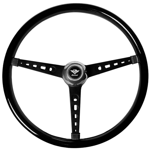 Volante Revival Kombi Frente FB Madeira Preta Black