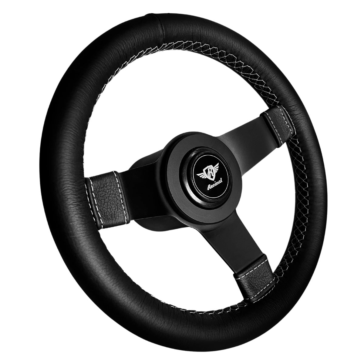 Volante Rosseti Super Mini de Madera (Logotipo Plata)
