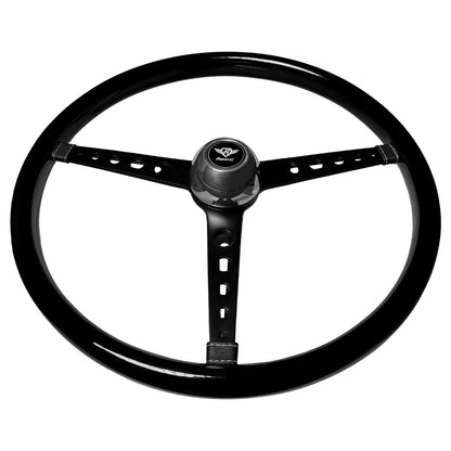 Volante Revival Kombi Frente FB Madeira Preta Black