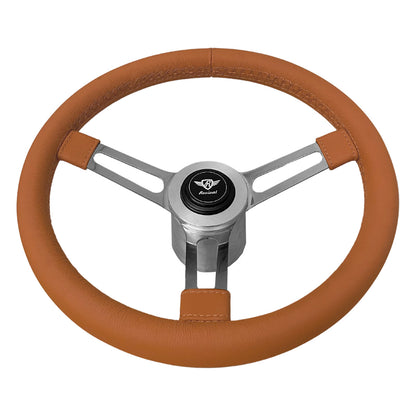 Volante Revival Puma Couro Caramelo
