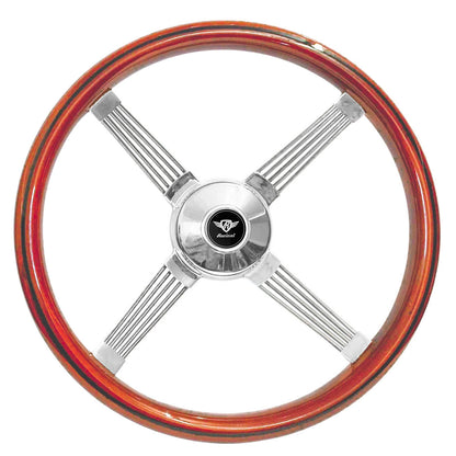 Rosseti Banjo Four Steering Wheel (Silver Logo)