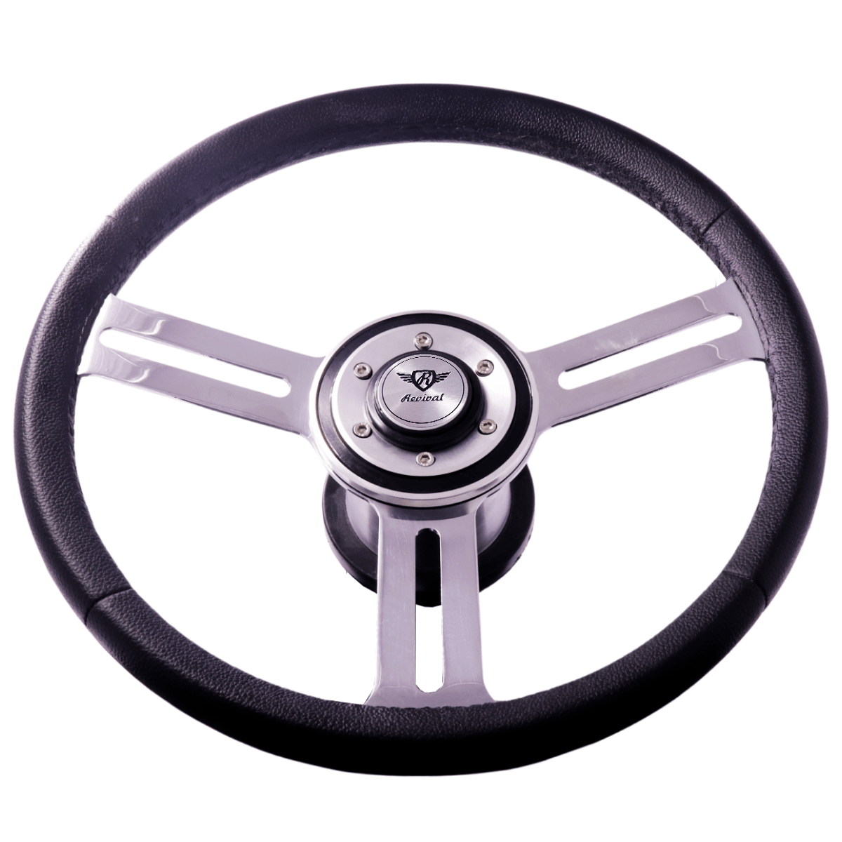 Rosseti BTS Leather Steering Wheel (Silver Logo)