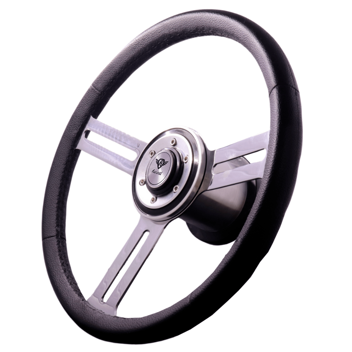 Rosseti BTS Leather Steering Wheel (Silver Logo)