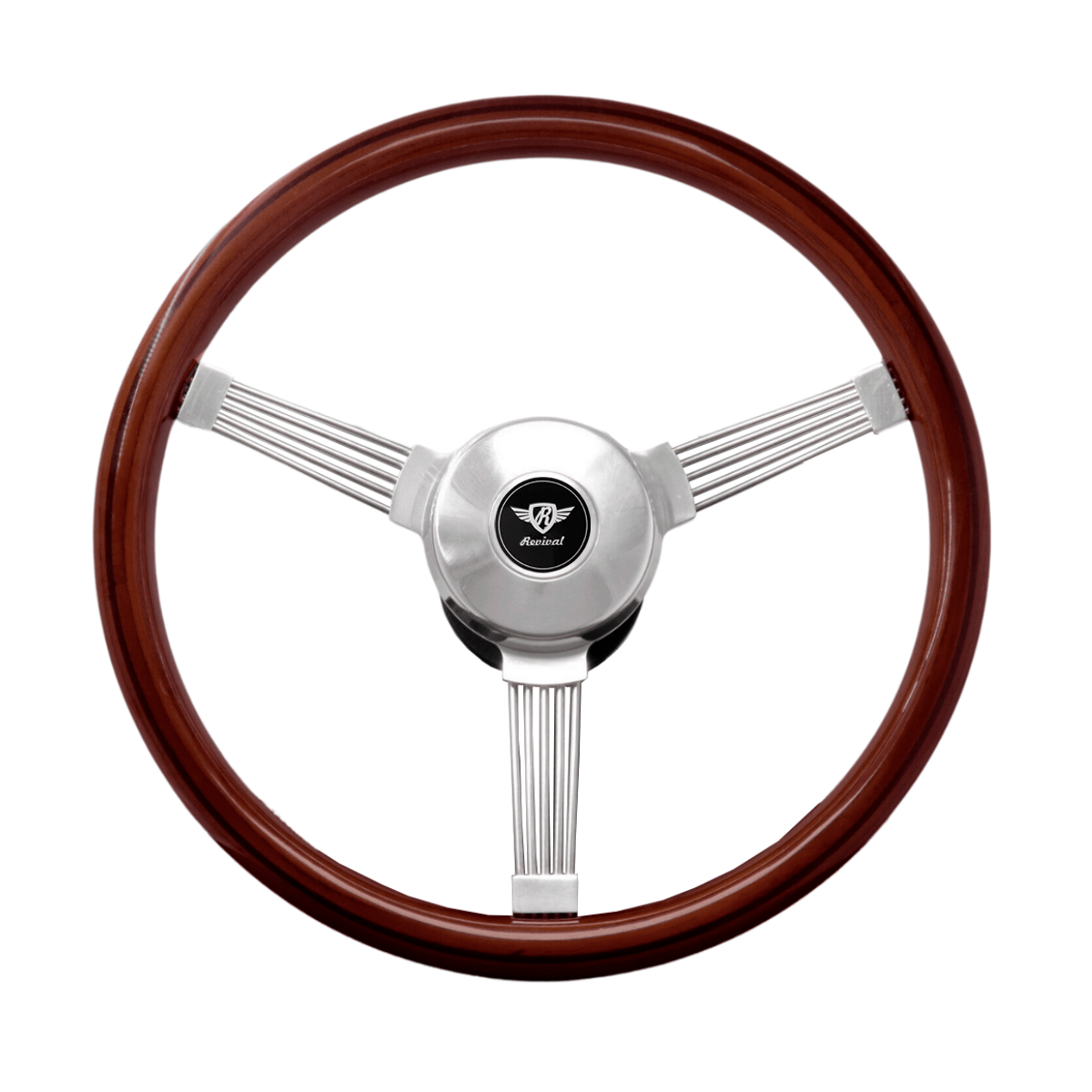 Rosseti New Banjo Madeira Steering Wheel (Silver Logo)