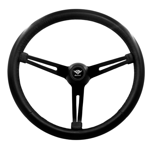 Rosseti Orion Black PU steering wheel (Black Logo)