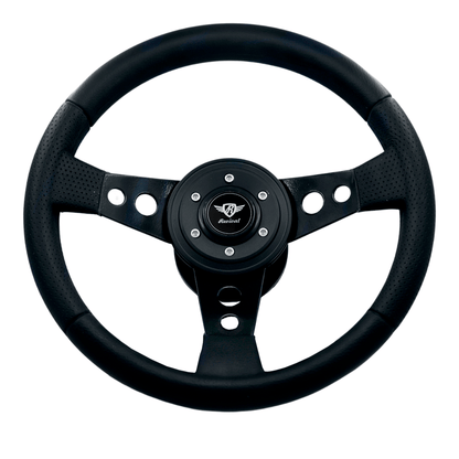 Volante Revival Racing Black PU