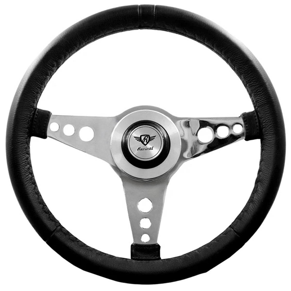 Rosseti Mini R PU Ring Steering Wheel (Silver Logo)