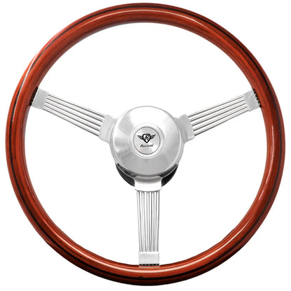 Rosseti New Banjo Madeira Steering Wheel (Silver Logo)