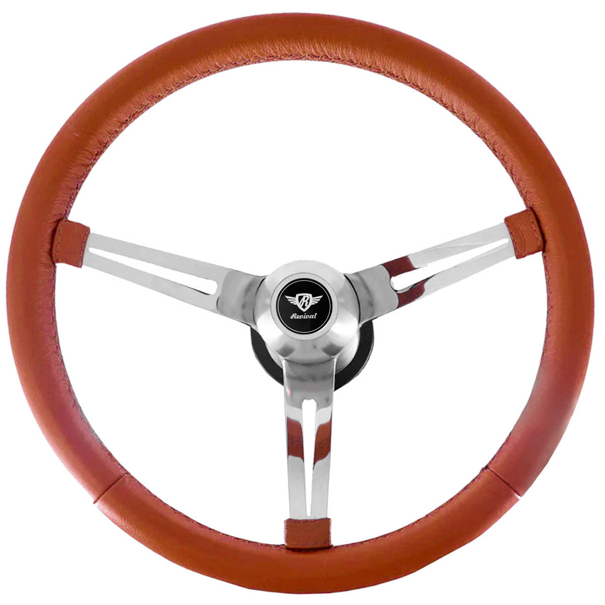 Rosseti Orion Caramelo steering wheel (Silver Logo)