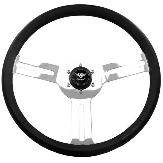 Rosseti BTS Light PU steering wheel (Silver Logo)