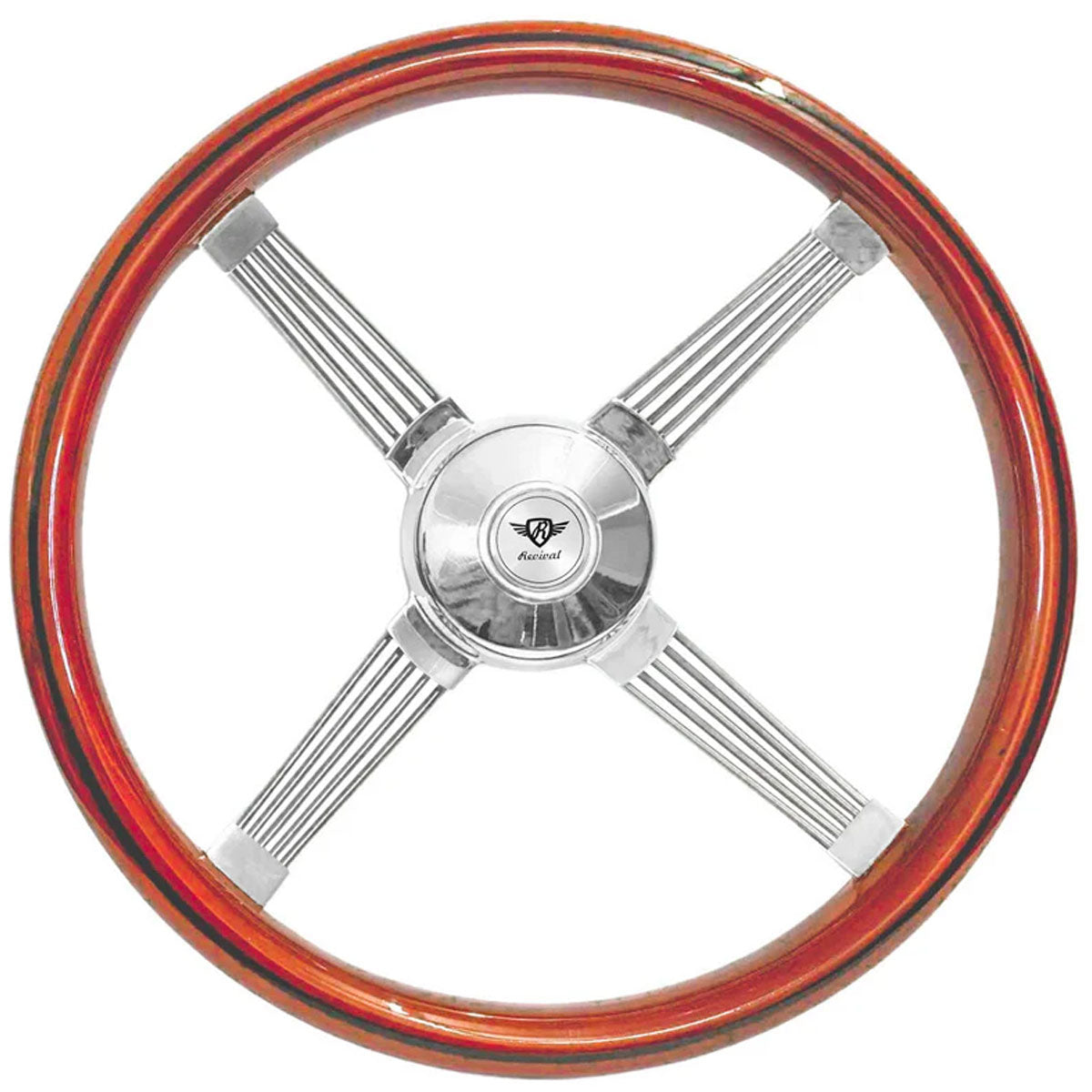 Rosseti Banjo Four Steering Wheel (Silver Logo)