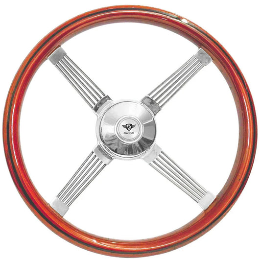 Rosseti Banjo Four Steering Wheel (Silver Logo)