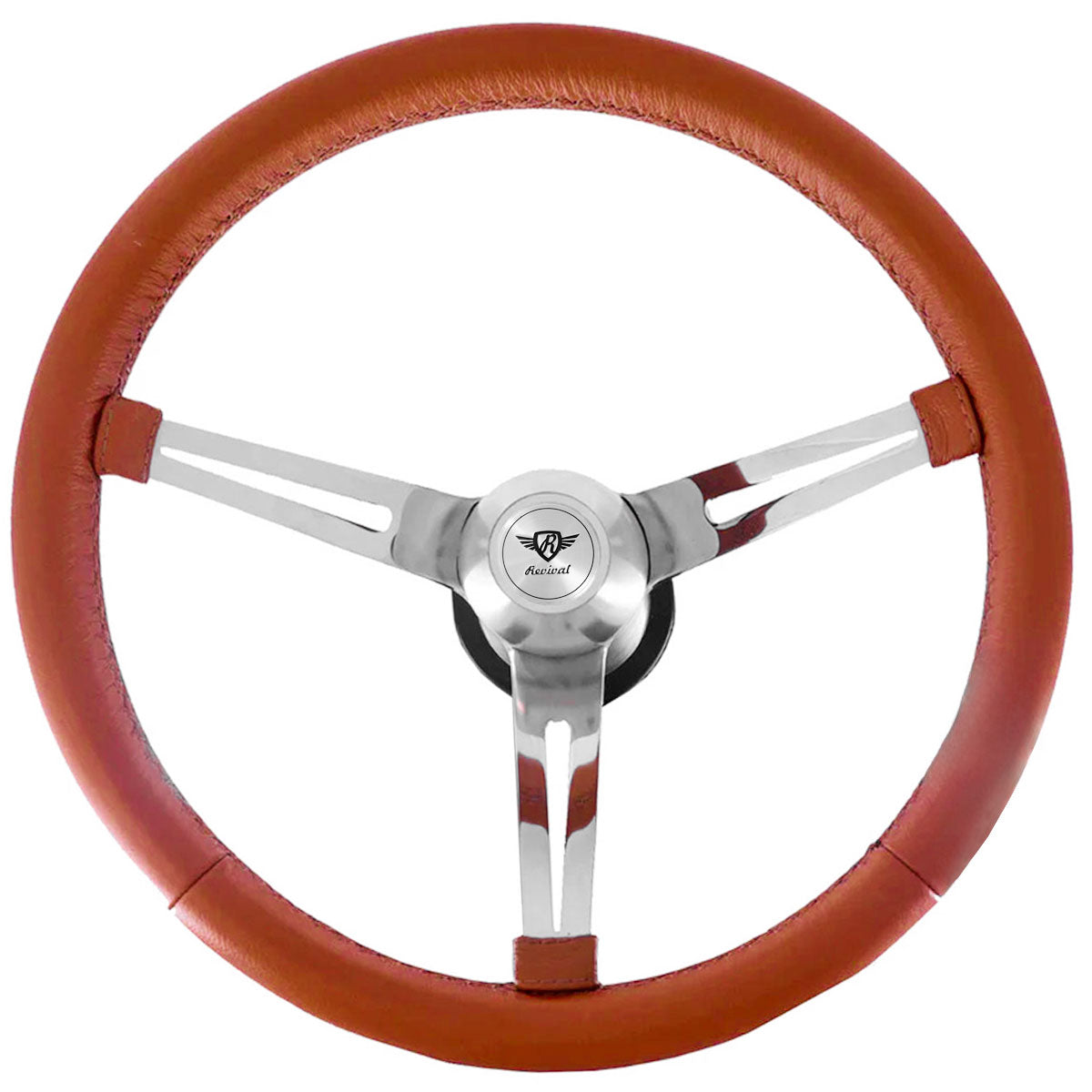 Rosseti Orion Caramelo steering wheel (Silver Logo)