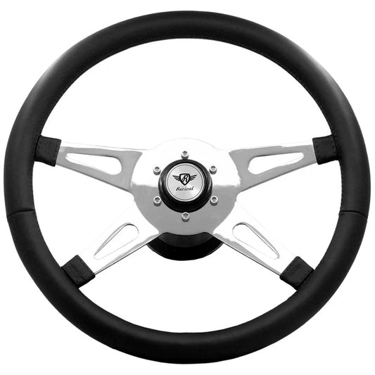 Rosseti LT Light Leather steering wheel (Silver Logo)