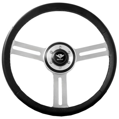 Rosseti BTS Leather Steering Wheel (Silver Logo)