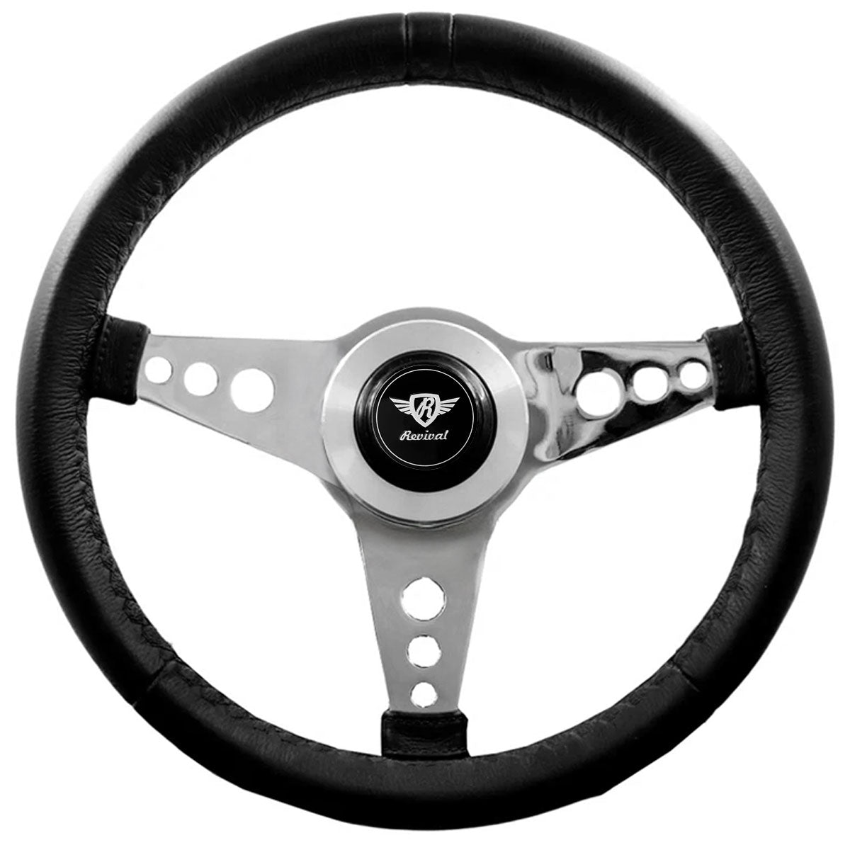 Rosseti Mini R PU Ring Steering Wheel (Silver Logo)