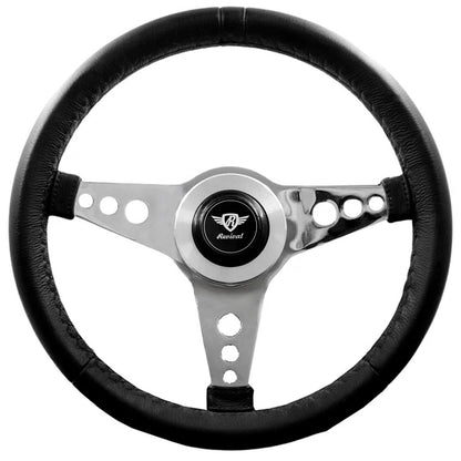 Rosseti Mini R PU Ring Steering Wheel (Silver Logo)