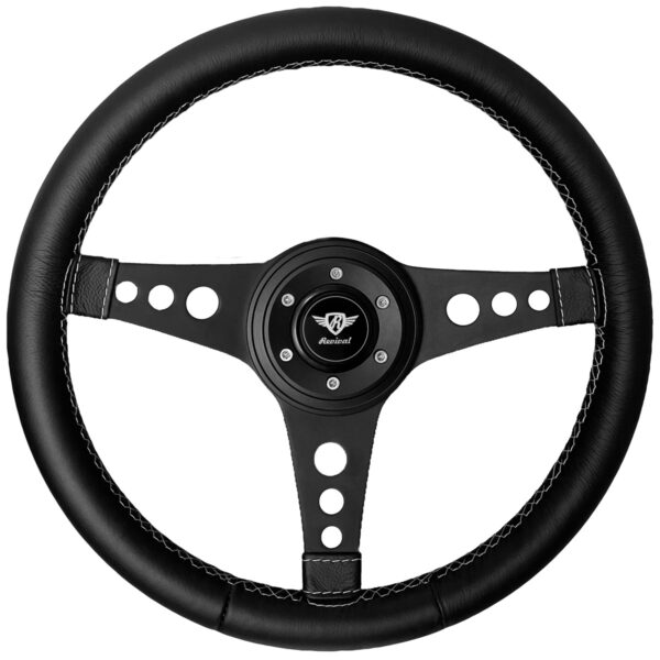 Volante R Revival Black de Couro - Imagem 2