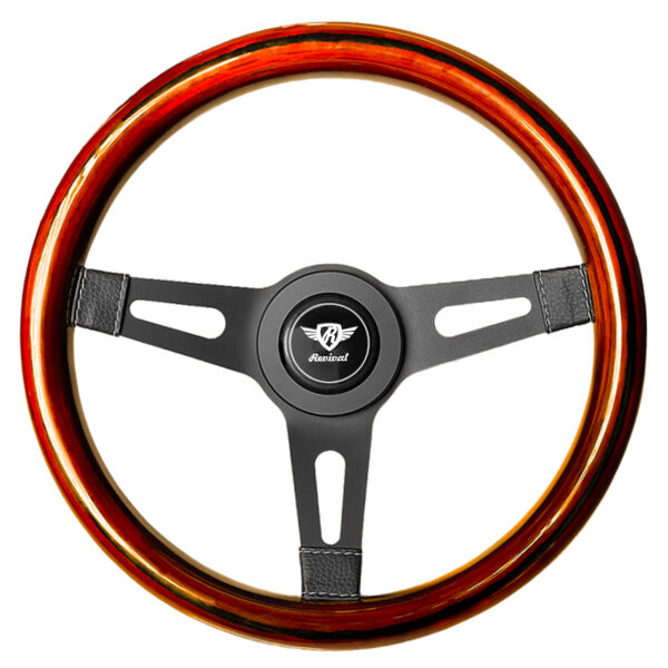 Volante Mini Classic Madeira Black - Imagem 2