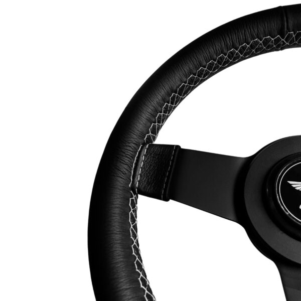 Volante Revival Super Mini Black Couro Preto - Imagem 4