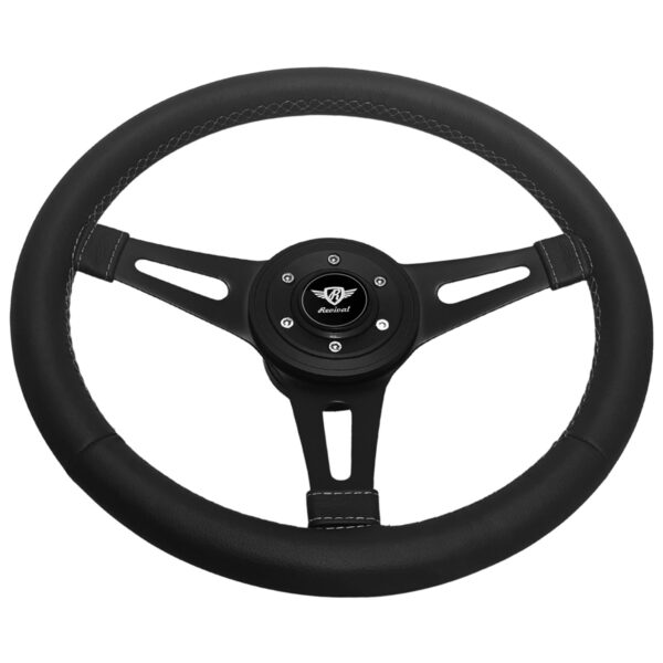 Volante Revival Classic Couro Preto Black - Imagem 3