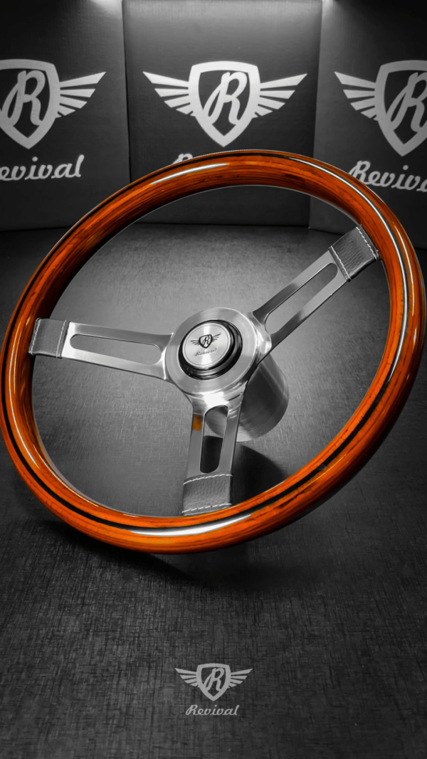 Volante Revival Puma Madeira - Imagem 4