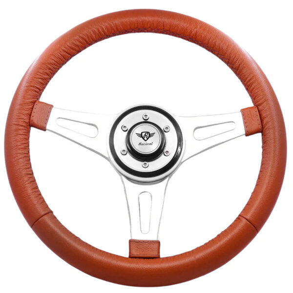 Volante Revival Classic Couro Caramelo