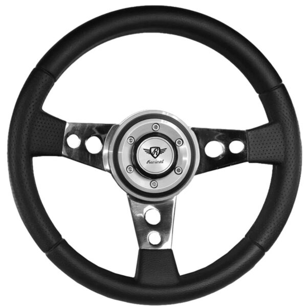 Volante Revival Racing PU Inox