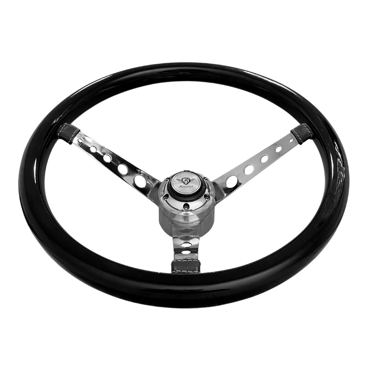 Volante Revival Five Balls Madeira Preta - Imagem 3